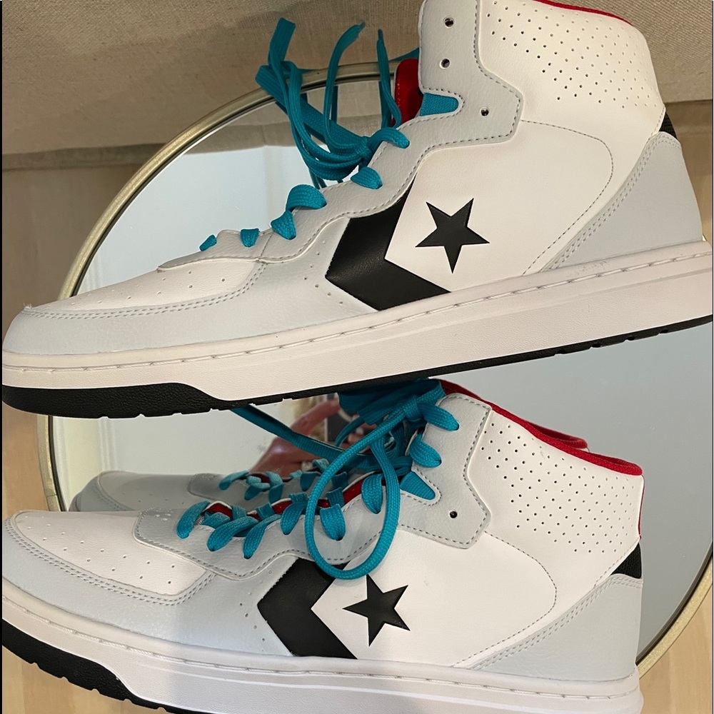 Converse leather high top